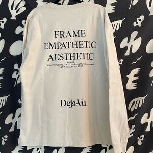 FRAME Graphic Long Sleeve Tee XL